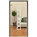 rs-interhandel Glastür Aufkleber Tattoo Folie Glasdekor Fensterfolie Sichtschutz Wohnzimmer, Bad, Küche oder für alle Glasflächen Sichtschutzfolie für Türen GDT001 118 cm x 17,5 cm