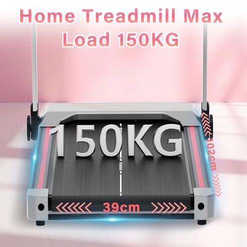 TODO Laufband für Zuhause mit 10% Steigung 1-12 km/h Silber - 7