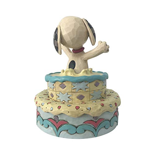 Snoopy Peanuts Jim Shore Enesco : Statuette gâteau de collection premium - 4