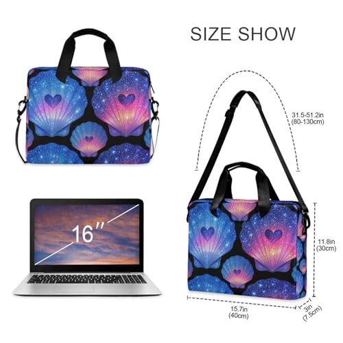 Bolso portátil para laptop 15.6 pulg con asas y correa miniatura 5