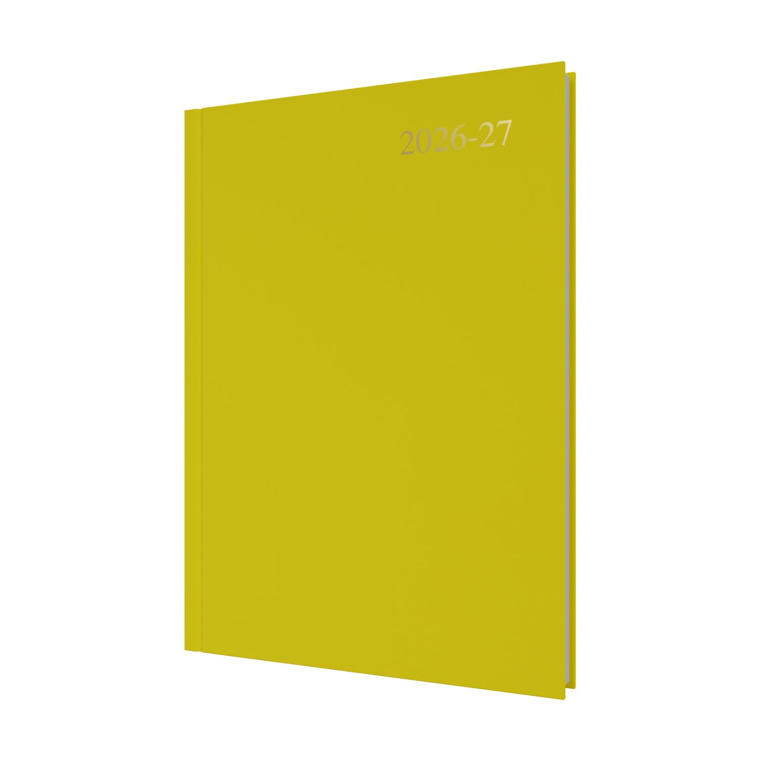 2026-2027 - Mid/Academic Year Planner - 13 Month A4 Day-to-Page - Collins Debden Essential Range Yellow (ESS41M.45-2627)