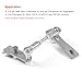 Transfer Case Linkage Kit Fits For Jeep Cherokee XJ Comanche MJ （1986-2001）version Stainless steel （Easy install ）