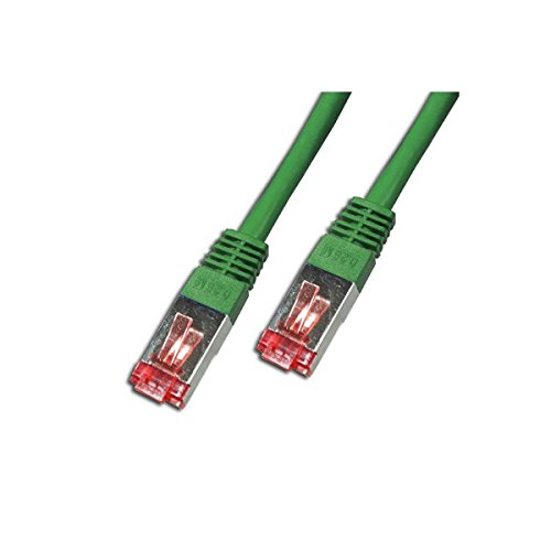 Neklan Cat 6 SSTP - 0.50m Cavo di Rete 0,5 m Cat6 S/FTP (S-STP) Verde