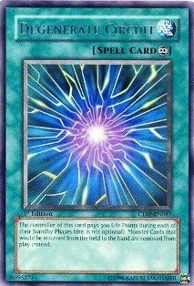 Yu-Gi-Oh! - Circuito Degenerado (CDIP-EN047) - Cyberdark Impact - 1ª Edición - Raro