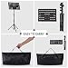 Atril Musica Plegable, EXJOY Atril de Partituras Portátil con Bolsa Ligera de...