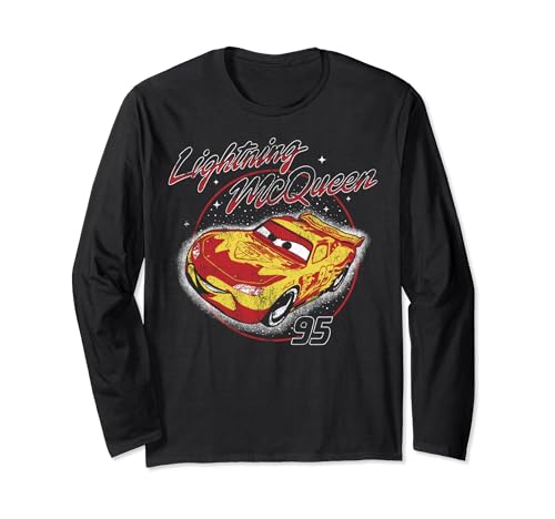 T-shirt Flash McQueen manches longues pour éviter le froid lors des jeux extérieurs