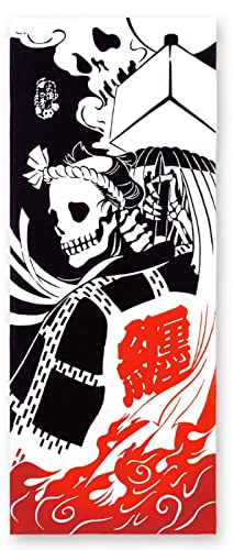 宮本 てぬぐい 注染手ぬぐい kenema 火煙の骨 ブラック 約35×90cm 50194