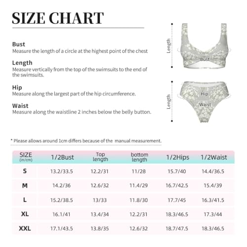 Maillot de bain deux pièces d'exception avec triangle réglable haut de gamme