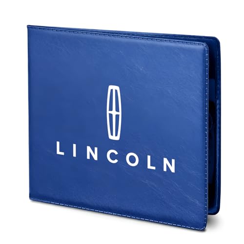 iPick Image for Lincoln Car Auto Insurance Registration Blue Document