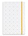 Miliko Geometry Golden Blocking A5 Hardcover Banded Dot Grid Notebook/Journal-100 Sheets(200 Pages).100gsm Inner Page. 8.27"x5.67"(Dot Grid)