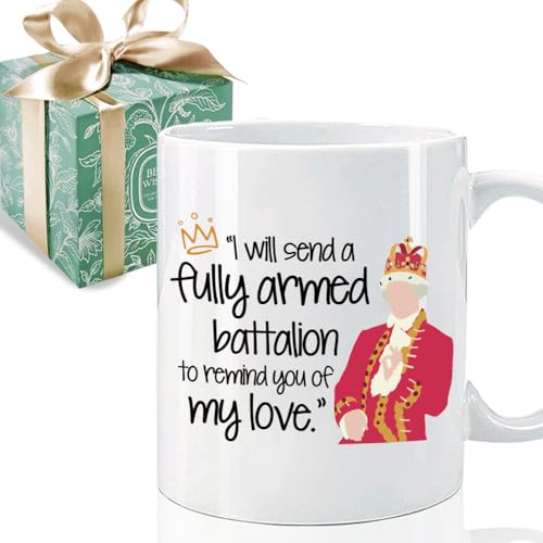 Funny Hamilton Musical Mug 11oz, King George Gift for Broadway Theater Fans