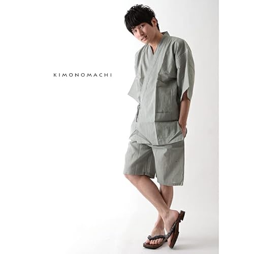 京都きもの町『綿麻甚平（007248）』