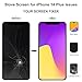 for iPhone 14 Plus Screen Replacement with Front Earpiece Speaker Flex Cable Proximity Sensor 3D Touch LCD Frame Display Digitizer Repair Kit Full Assembly A2632 A2885 A2886 A2887 6.7 inch