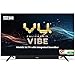 Vu 126cm (50 inches) Vibe Series QLED Google TV 50VIBE24 4K Ultra HD (Black)