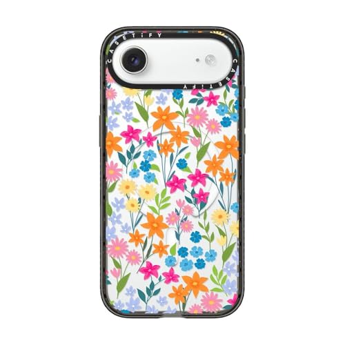 Coque iPhone Air CASETiFY Impact antichoc MagSafe motif floral