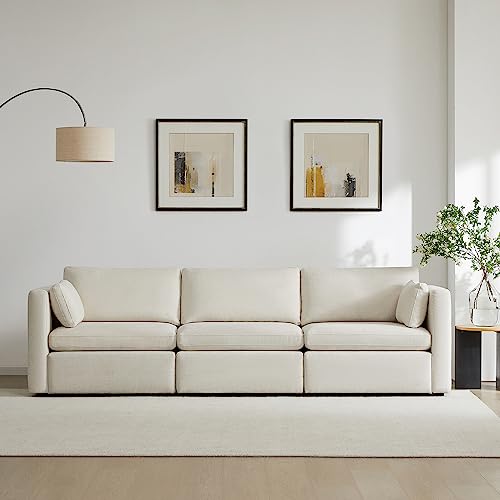 CHITA Sectional Sofa Set, Comfty Cloud Couch, FSC Certified Deep Seat Sectional Couch for Lving...