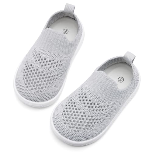 Image of MORENDL Baby Toddler Walking Socks Non-Slip Breathable Unisex Casual Sneakers