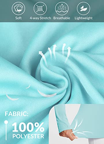 Baleaf Women's Long Sleeve Fishing Shirts Upf 50+ Sun Protection Spf Quick Dry Lightweight T-Shirt Outdoor Hiking Runing Light Green Size L #TOP3