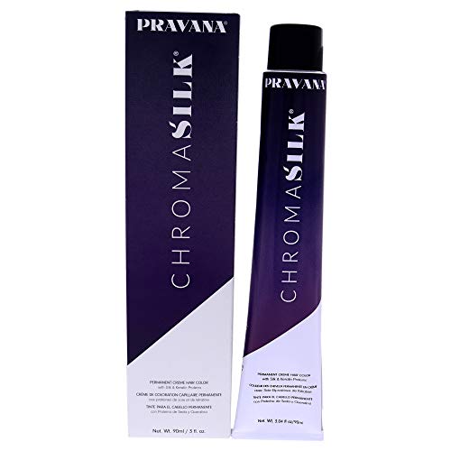 Pravana ChromaSilk Creme Hair Color - Unisex Hair Color 3 oz 6.35 Dark Golden Mahogany Blonde I0105050