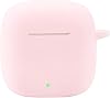 Headphone Case Compatible with Coverzone Huawei FreeBuds SE 2 Shockproof Silicone Soft Protective Powder and Dirt Protective Compatible with Huawei FreeBuds SE 2 (Light Pink)