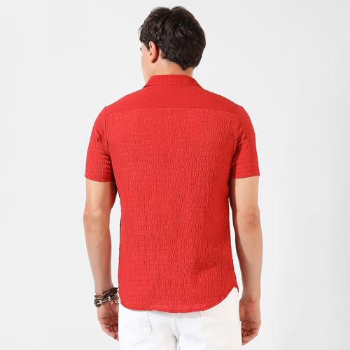 Image of Campus Sutra Men's Regular Fit Shirt