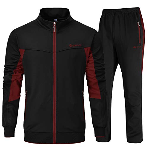 Men’s Tracksuits Outfits Set 2 Piece Jogging Suits Warm Up Sweatsuits Track Suits Sets