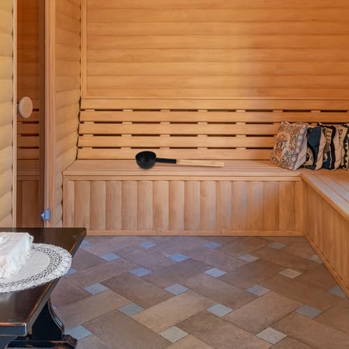 Louche à eau pour sauna ergonomique de 43 cm évitant les brûlures - 6