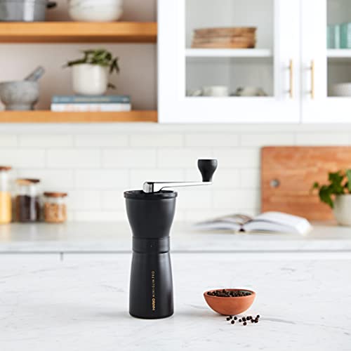 Hario MMSP-1-B Ceramic Coffee Mill Mini-Slim Pro handkoffiemolen, zwart - Image 5