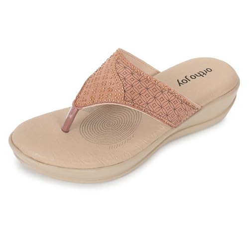 Image of ORTHO JOY Orthopedic Women's Sandals Soft Cushioned, Arch Support, Comfort Sandals