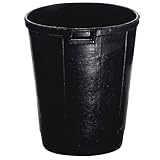 Medida: 80 x 55 cm. Fiel Kanguro 10010027 - Cubo basura sin tapa, 100 Litros, Nº 8, negro