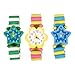 Imagen de Garneck Juego de 3 relojes de madera para niños