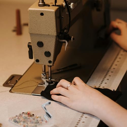 Prensatelas invisible ajustable para cremallera de máquina de coser miniatura 6