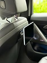 BMW Compatible Designed specifically for 2023-2025 BMW models (X3 G45, X5/X6 G05/G06, 5 Series, 7 Series, i5, iX G60/G61). Integrates directly into the OEM 51955A4DA75 rear seat headrest bracket. Secure Magnetic Pad Mount Equipped with a strong magne...