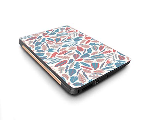 Image of Galaxsia Floral D29 Vinyl Laptop Skin /Sticker /Cover /Decal Compatible for Any 15.6 Inches Laptop (Hp /Dell /Sony /Acer /Lenovo /Asus etc..) Or Notebook.