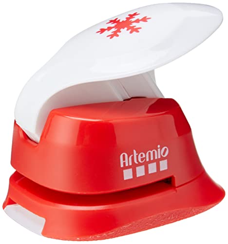 Artemio 10003044 Eva Perforatrice à Levier Flocon de Neige Plastique Multicolore 7 x 5,5 x 11 cm