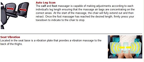 Osaki Os-4000 Massage Chair Zero Gravity Computer Body Scan, Auto Height Adjustment, And Wireless Remote #TOP6