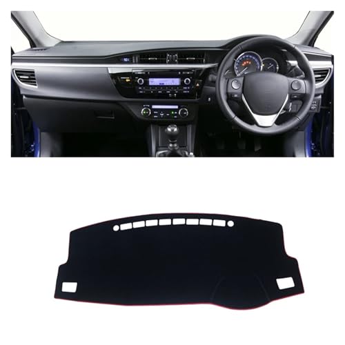 Tapis de protection antidérapant et pare-soleil Toyota Corolla E180 marron