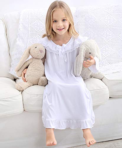 Girls Nightgown Kids Toddler Sleep Dress Princess Nightwear for Girl 3-12 Year4