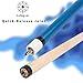 Collapsar Heavy Hitter Jump Break Cue,25oz 3 Piece Pool Cue 14mm Phenolic Tip,25-Ounce Billiard Pool Stick