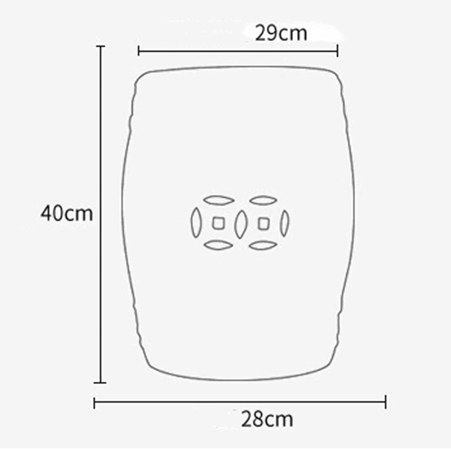 Decorative garden stools, Hexagonal Ceramic Drum Stool, Retro Outdoor Creative Handmade Garden Stool, Sandal Dressing Stool and Shoe Replacement Stool.(Green)
