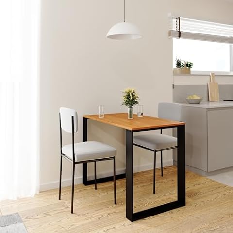 Table à Manger AKKE Aulne 80x60cm Cover