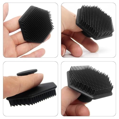 Image of CETLO Silicone Face Scrubber for Gentle Exfoliation and Deep Cleansing | Soft Silicone Facial Brush for Women and Men | Blackhead Remover, Pore Cleaner, Face Massager & Skin Care Tool