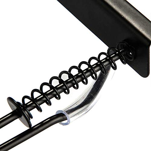 MUPOO Harmonica Holder Neck Rack Mount Stand Adjustable Suitable for Stage Studio, 10 Holes