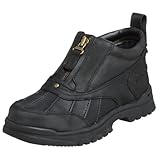 ralph lauren stiefel damen braun In Originalverpackung Polo by Ralph Lauren Stiefel für kleine Kinder/große Kinder, mit Reißverschluss, robust, schwarz, 34 EU