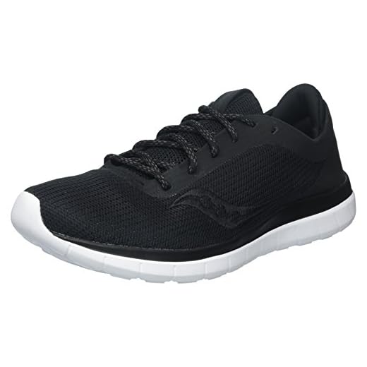 Saucony Women's Liteform Escape Running Shoes, Black, 7.5 M US