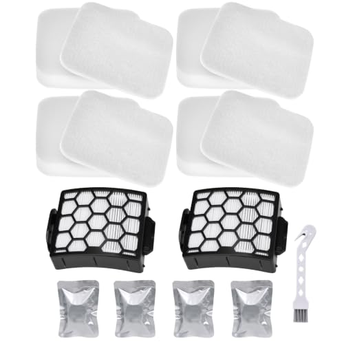 Image of LA802 LA742 Brush Roller Filter Replacement Compatible with Shark Rotator Lift-Away Duo Clean PowerFins LA802 LA742 LA702 LA555 Upright Vacuum Cleaner Accessories Parts XHF320 XFFK320