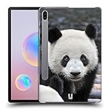 Head Case Designs Pandabär Tierwelt Harte Rueckseiten Handyhülle Hülle Huelle und Passende Designer Hintergrundbilder kompatibel mit Samsung Galaxy Tab S6 (2019)