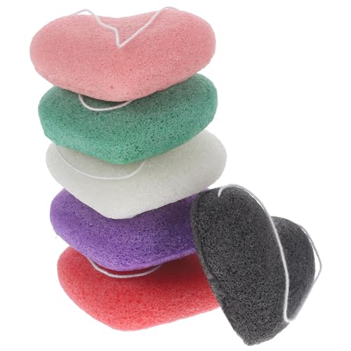 Éponges exfoliantes visage pour nettoyer en profondeur la peau sensible sans aucune irritation