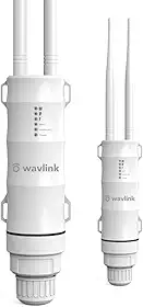 Antena Wi-Fi de Uso Externo de Alta Potência, 600mbps, 2.4 Ghz / 5 Ghz, PoE, WL-WN570HA1 Wavlink