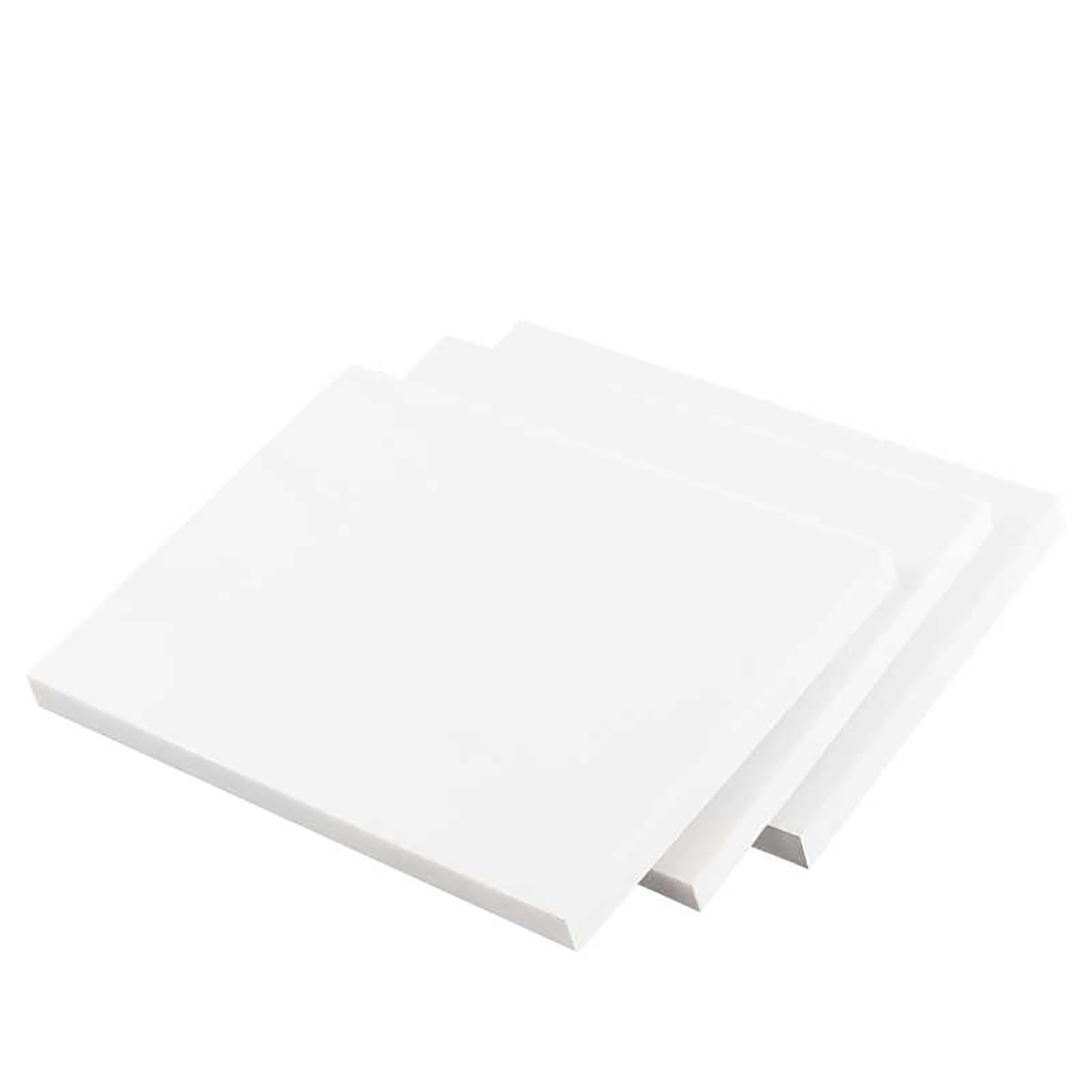 TIHONORI 3 Pieces of 300Mm*300Mm White Nylon Sheets with A Thickness of 5Mm-10Mm Suitable for DIY, Construction, Mechanical Engineering,10mm